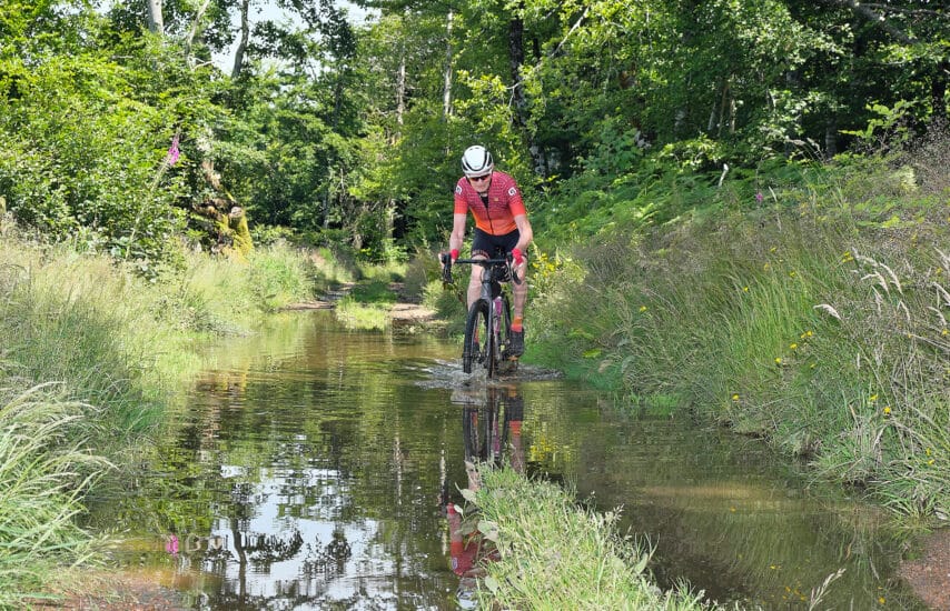 Fietsen door Centraal Massief