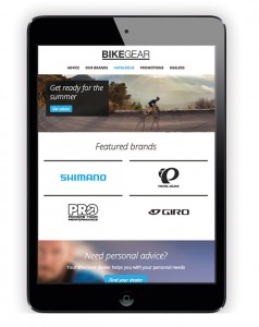 Bikegear platform_ipad