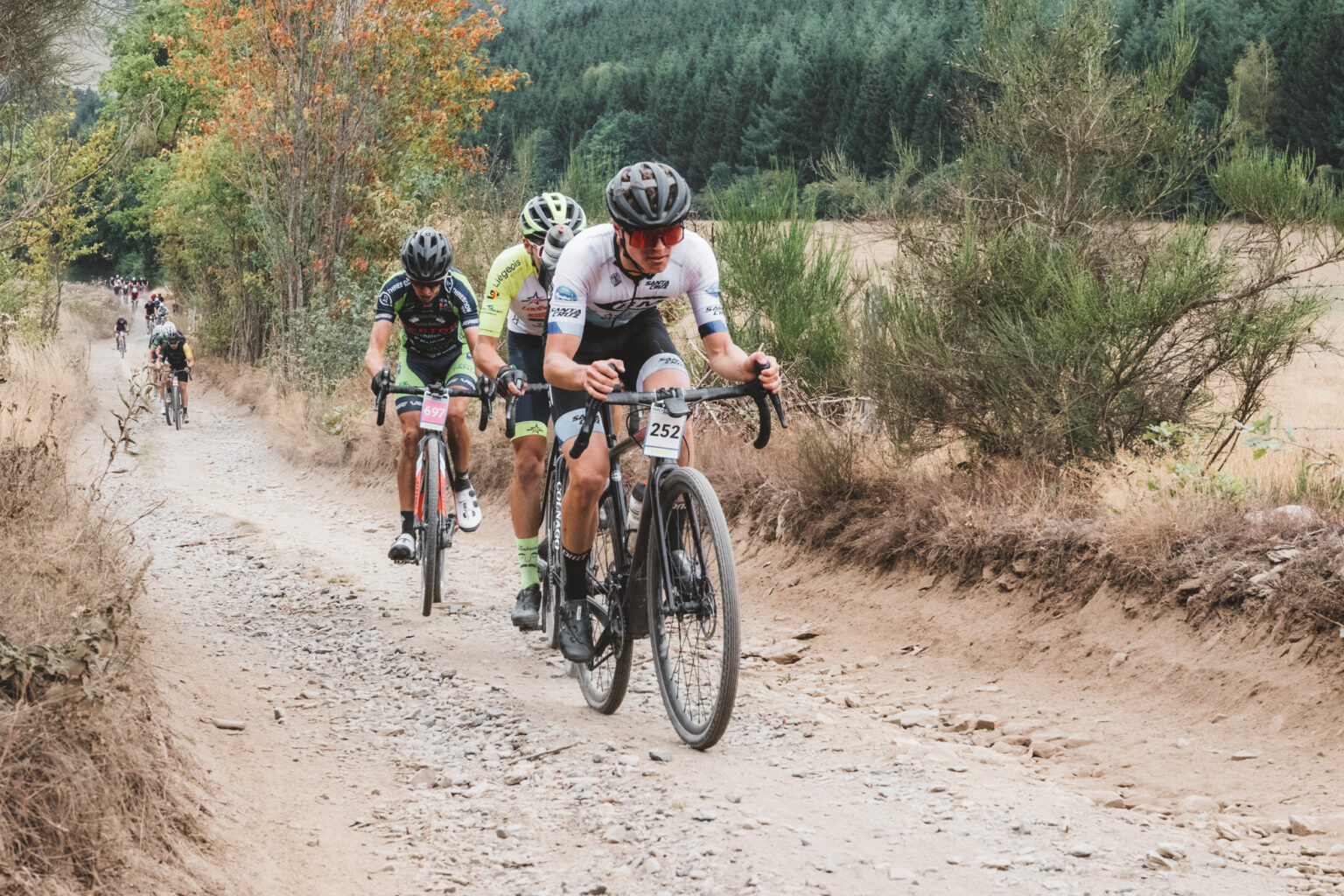 UCI Gravel World Series; slagveld van Houffalize Fiets.nl Race en