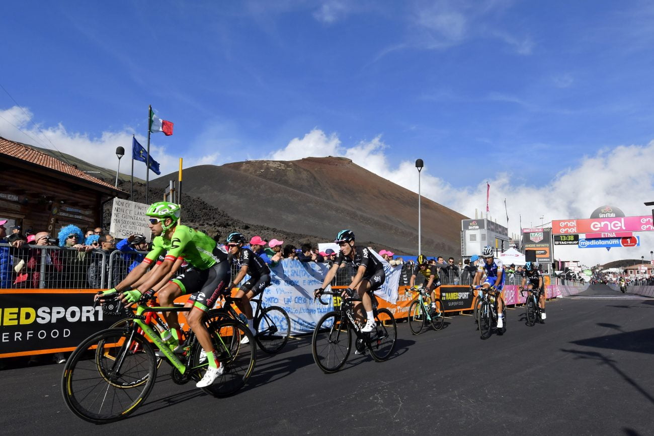 Etna, Giro d'Italia 2018