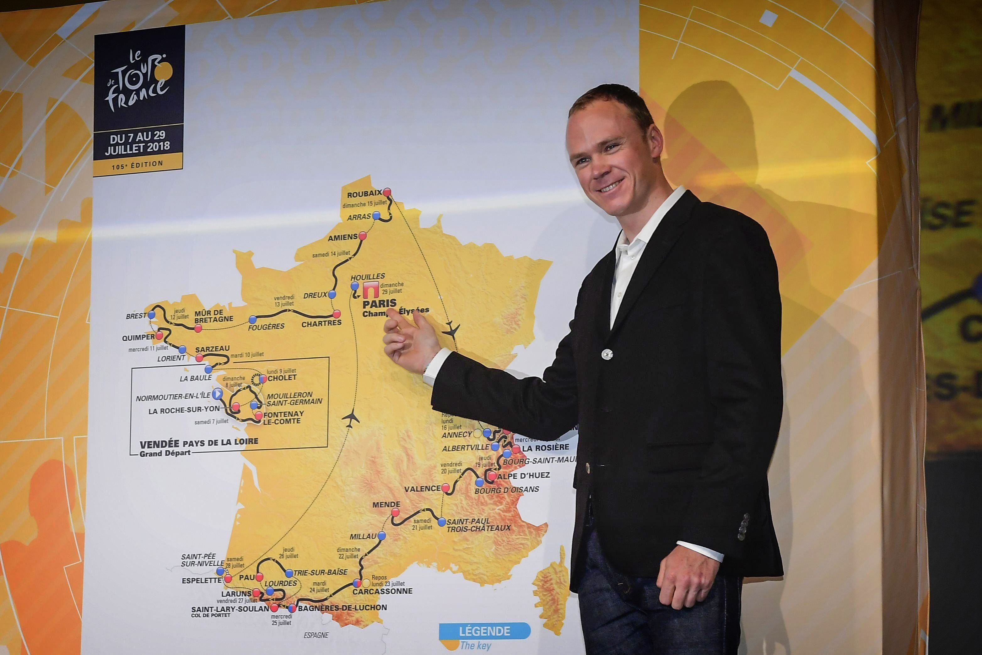 Tour de France 2018 presentation