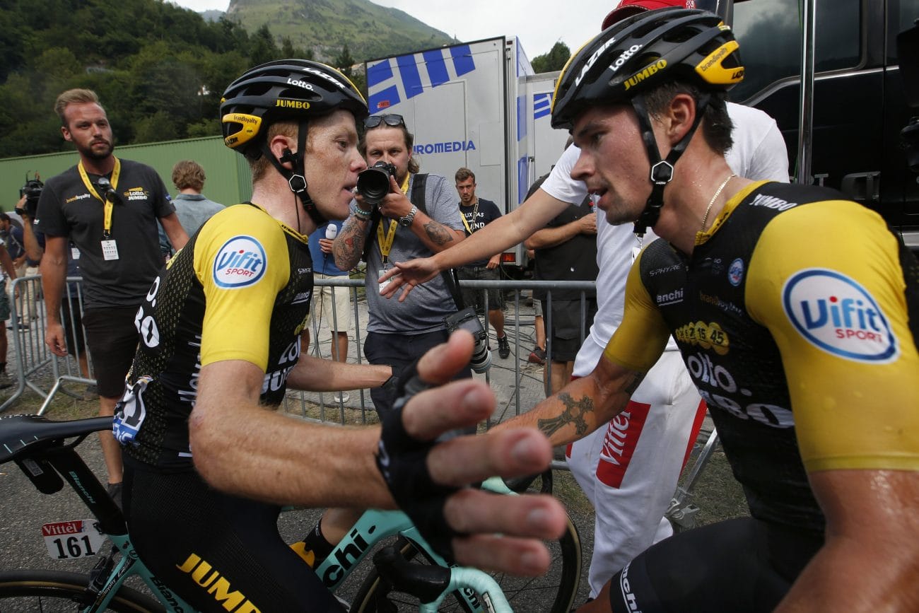 Steven Kruijswijk, Primoz Roglic 2018