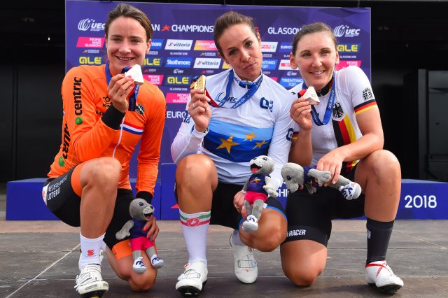 Marianne Vos, Maria Bastianelli, Lisa Brennauer