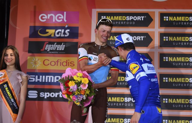 Oliver Naesen en Julian Alaphilippe 2019