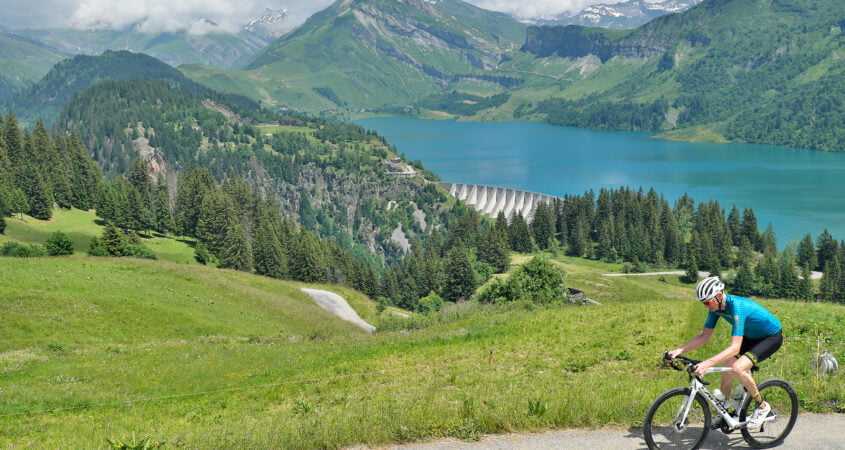 Fietsen in La Plagne