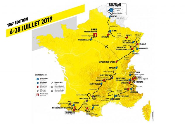 Profiel Tour de France 2019