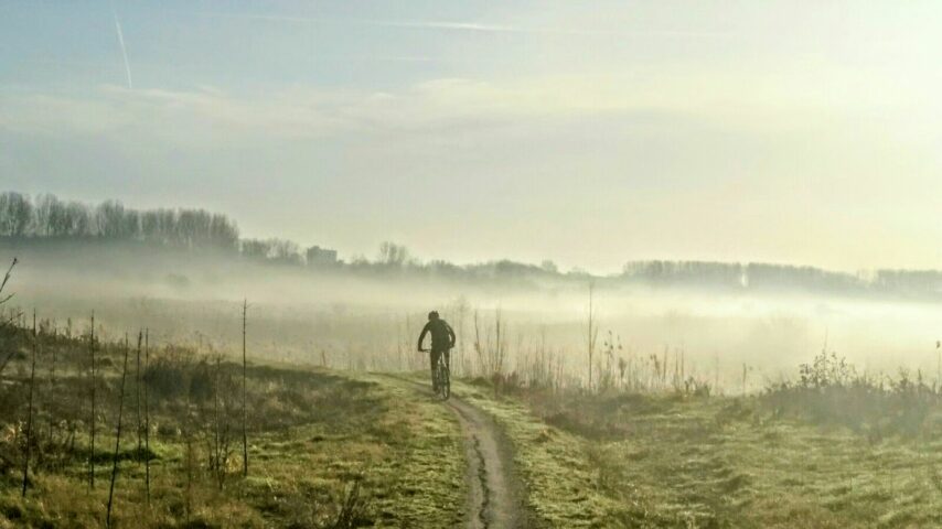 Mountainbiken in Vlaardingen