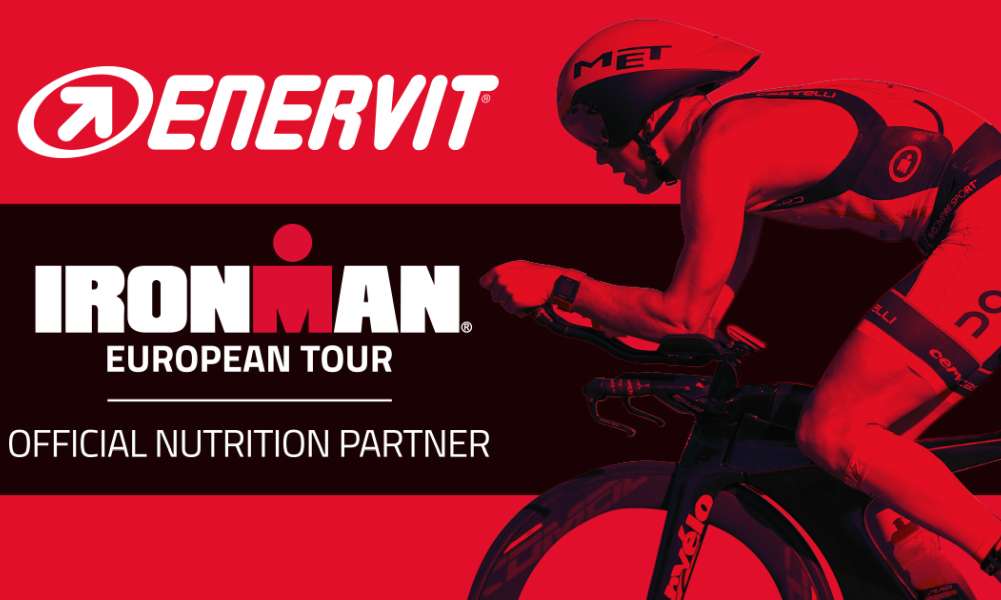 ad Enervit, officiële voedingspartner IRONMAN European Tour Fiets.nl