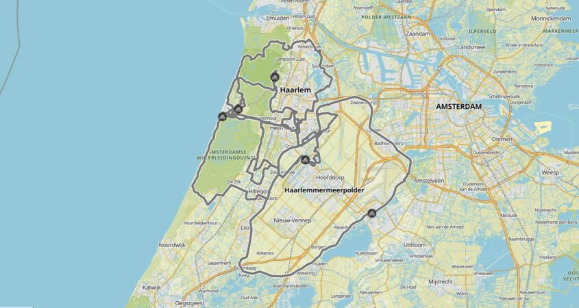 bezorgdheid Twinkelen Beer Fietsen rondom Haarlem, de gps routes | Fiets.nl - Race en MTB website